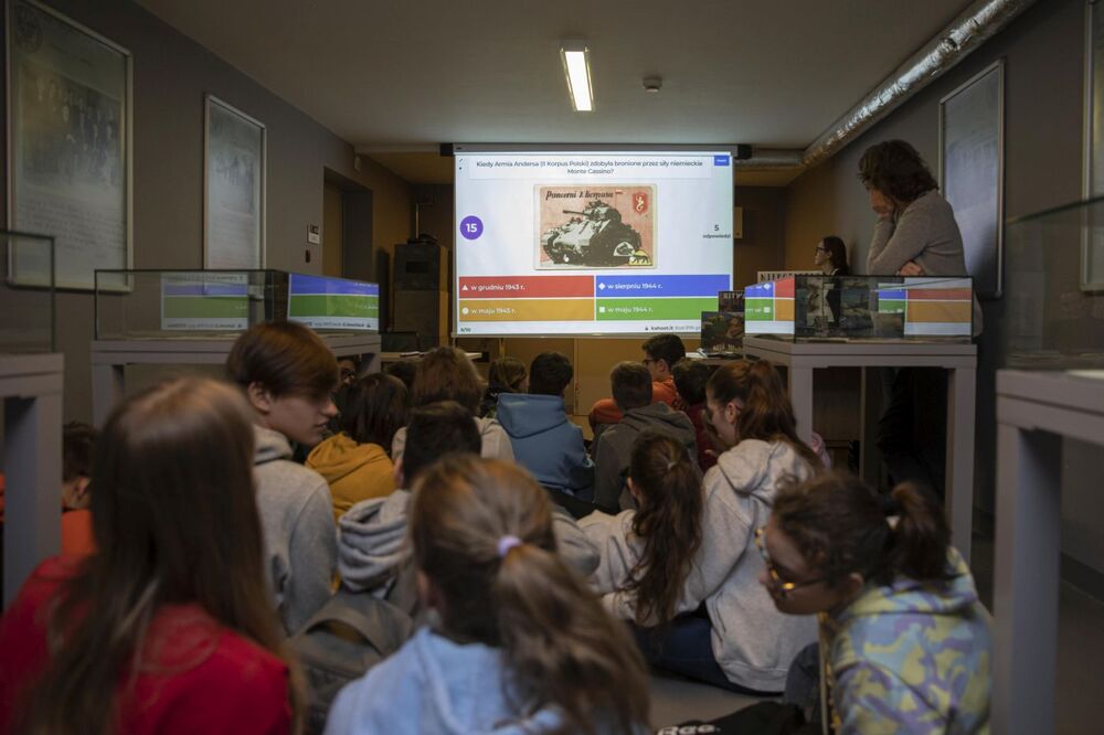 Dni otwarte dla szkół w Archiwum IPN przy ul. Kłobuckiej 21 w Warszawie – 5–6 kwietnia 2022. Fot. Katarzyna Adamów (IPN)