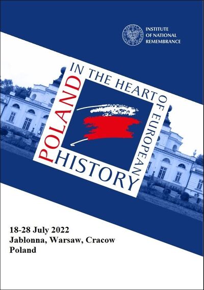 Plakat „Poland in the Heart of European History” 2022