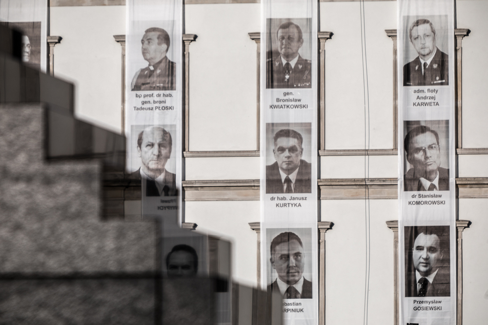 12 rocznica katastrofy smoleńskiej –  plac Piłsudskiego w Warszawie. Fot. Sławek Kasper (IPN)