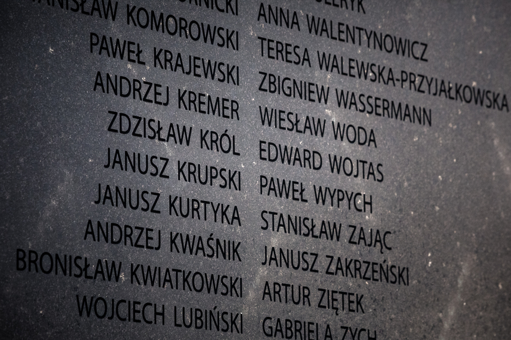 12 rocznica katastrofy smoleńskiej –  plac Piłsudskiego w Warszawie. Fot. Sławek Kasper (IPN)