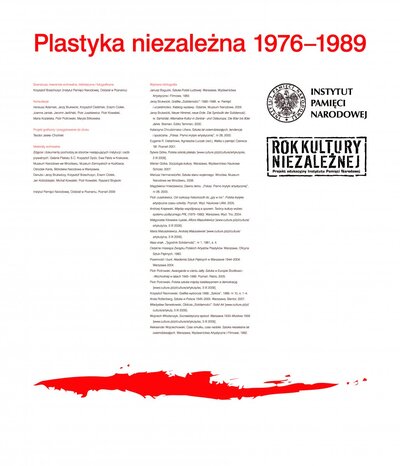 Plastyka niezależna 1976–1989