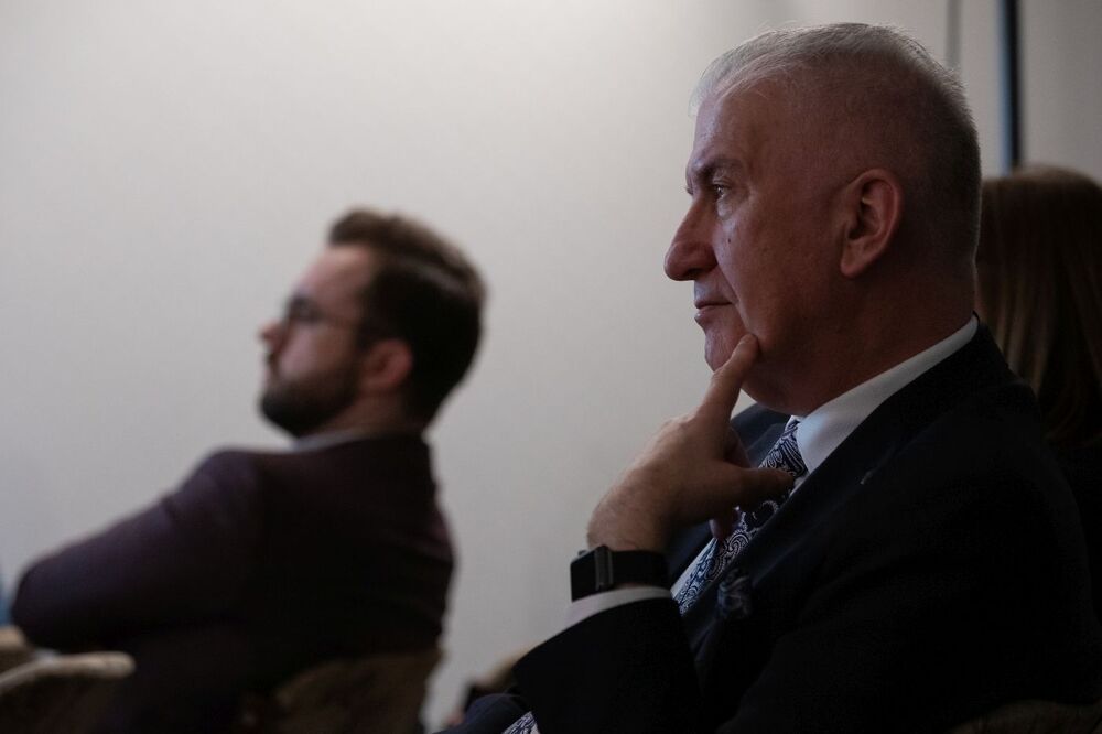 VII Europejski Kongres Samorządów z udziałem prezesa IPN dr. Karola Nawrockiego – Mikołajki, 12 kwietnia 2022. Fot. Mikołaj Bujak (IPN)