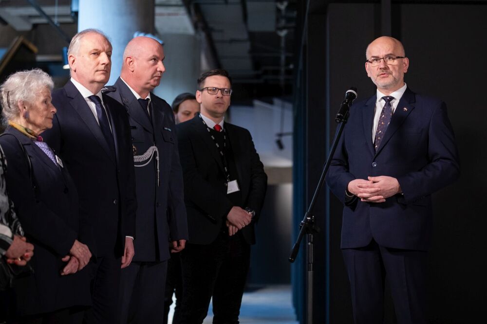 Otwarcie wystawy IPN „Ostaszków, skrzynka pocztowa nr 37” w Muzeum II Wojny Światowej – Gdańsk, 13 kwietnia 2022. Fot. Mikołaj Bujak (IPN)