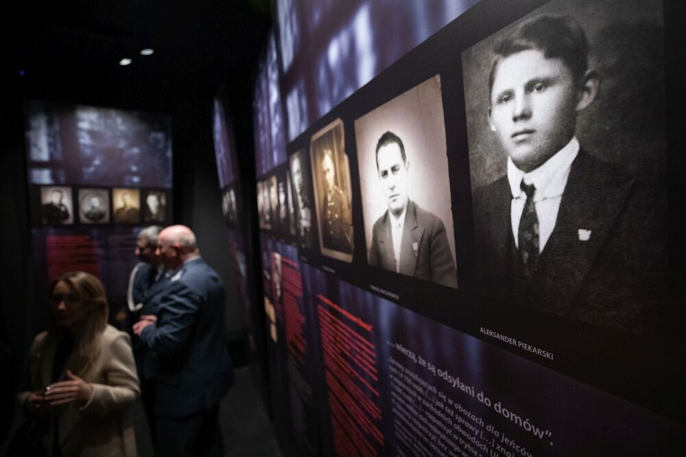 Otwarcie wystawy IPN „Ostaszków, skrzynka pocztowa nr 37” w Muzeum II Wojny Światowej – Gdańsk, 13 kwietnia 2022. Fot. Mikołaj Bujak (IPN)