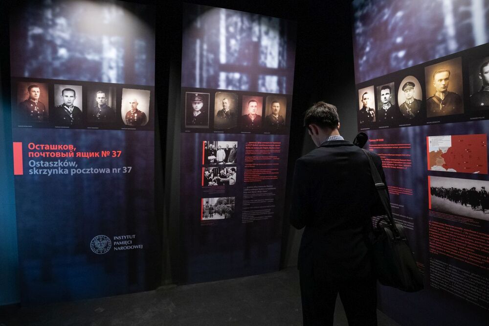 Otwarcie wystawy IPN „Ostaszków, skrzynka pocztowa nr 37” w Muzeum II Wojny Światowej – Gdańsk, 13 kwietnia 2022. Fot. Mikołaj Bujak (IPN)
