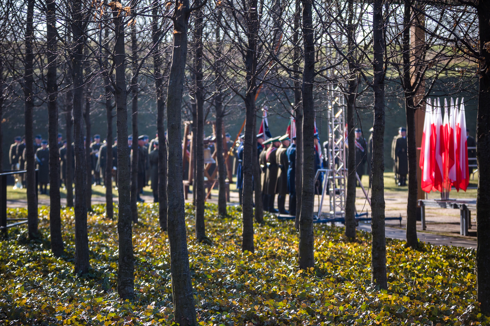Uroczystości upamiętniające ofiary zbrodni katyńskiej – Warszawa, Muzeum Katyńskie, 13 kwietnia 2022. Fot. Sławek Kasper (IPN)