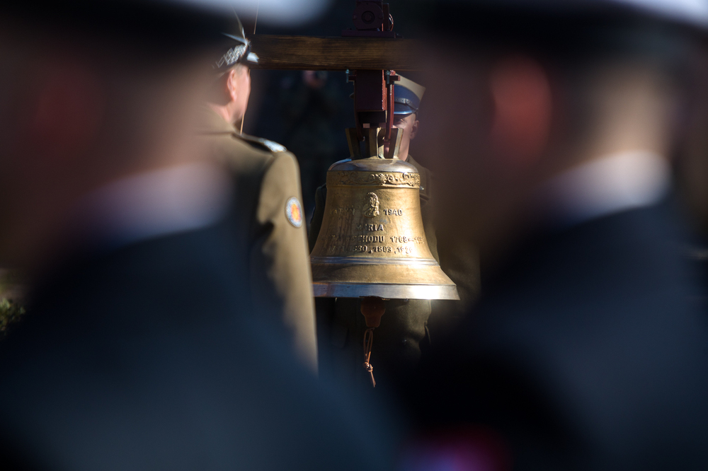 Uroczystości upamiętniające ofiary zbrodni katyńskiej – Warszawa, Muzeum Katyńskie, 13 kwietnia 2022. Fot. Sławek Kasper (IPN)