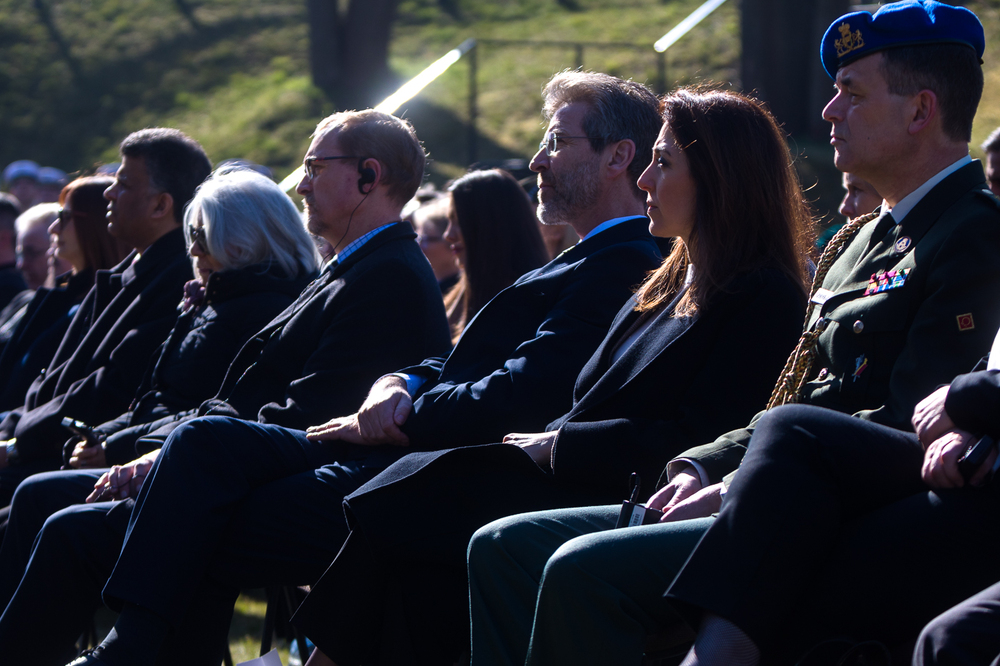 Uroczystości upamiętniające ofiary zbrodni katyńskiej – Warszawa, Muzeum Katyńskie, 13 kwietnia 2022. Fot. Sławek Kasper (IPN)