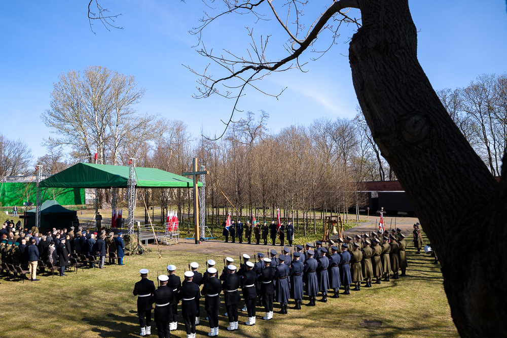 Uroczystości upamiętniające ofiary zbrodni katyńskiej – Warszawa, Muzeum Katyńskie, 13 kwietnia 2022. Fot. Sławek Kasper (IPN)
