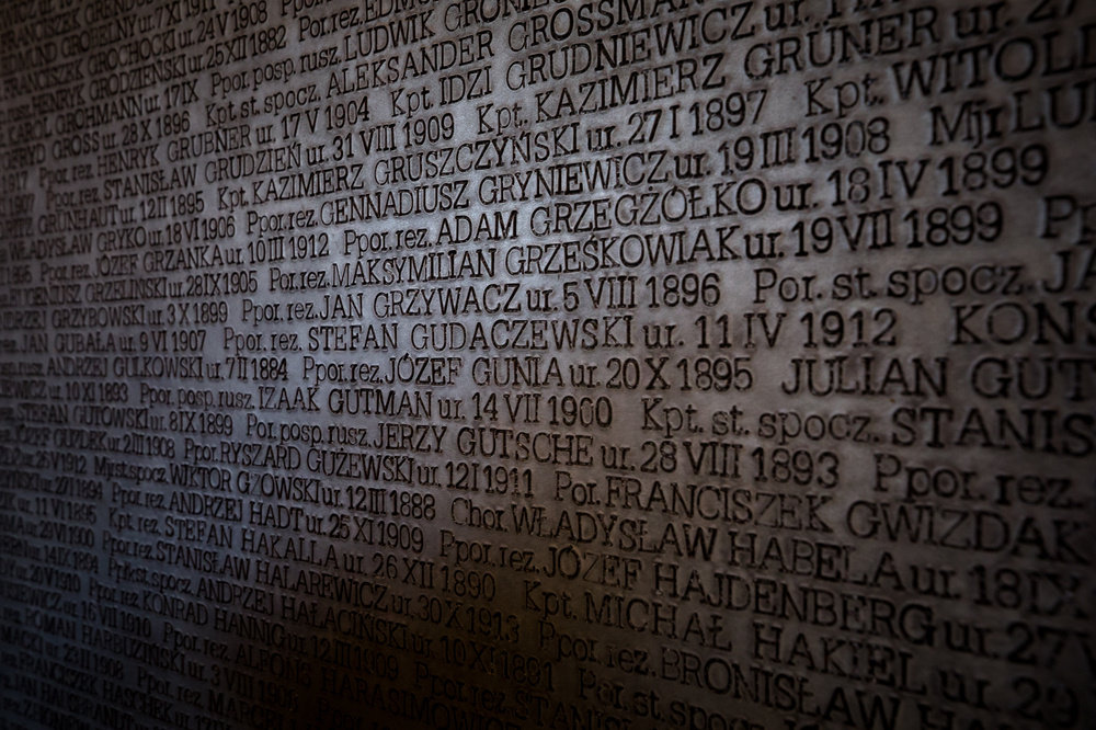 Uroczystości upamiętniające ofiary zbrodni katyńskiej – Warszawa, Muzeum Katyńskie, 13 kwietnia 2022. Fot. Sławek Kasper (IPN)