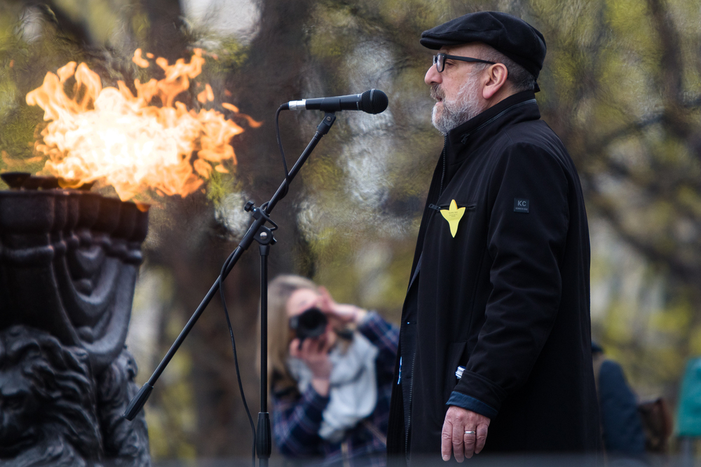 Michael Schudrich, naczelny rabin Polski. Fot. Sławek Kasper (IPN)
