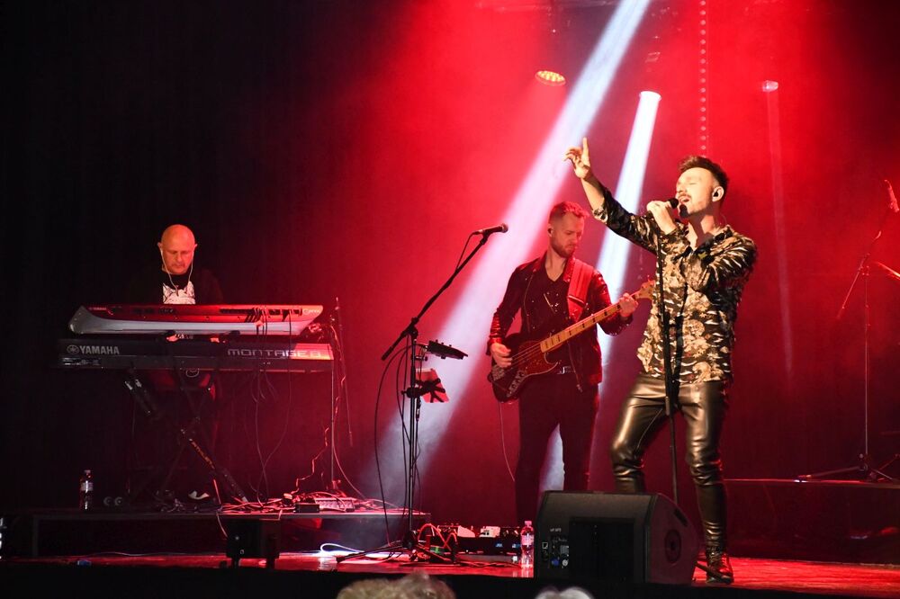 Koncert Mateusza Ziółko w 103. rocznicę wyprawy wileńskiej w czasie wojny polsko-bolszewickiej – Wilno, 19 kwietnia 2022. Fot. Paweł Błażewicz (IPN)