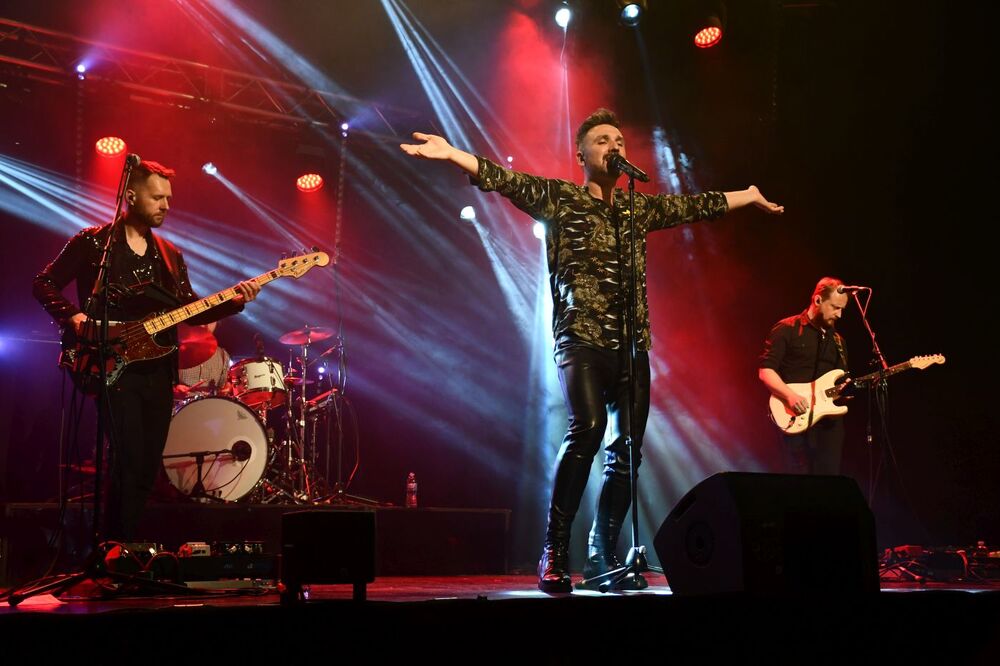 Koncert Mateusza Ziółko w 103. rocznicę wyprawy wileńskiej w czasie wojny polsko-bolszewickiej – Wilno, 19 kwietnia 2022. Fot. Paweł Błażewicz (IPN)