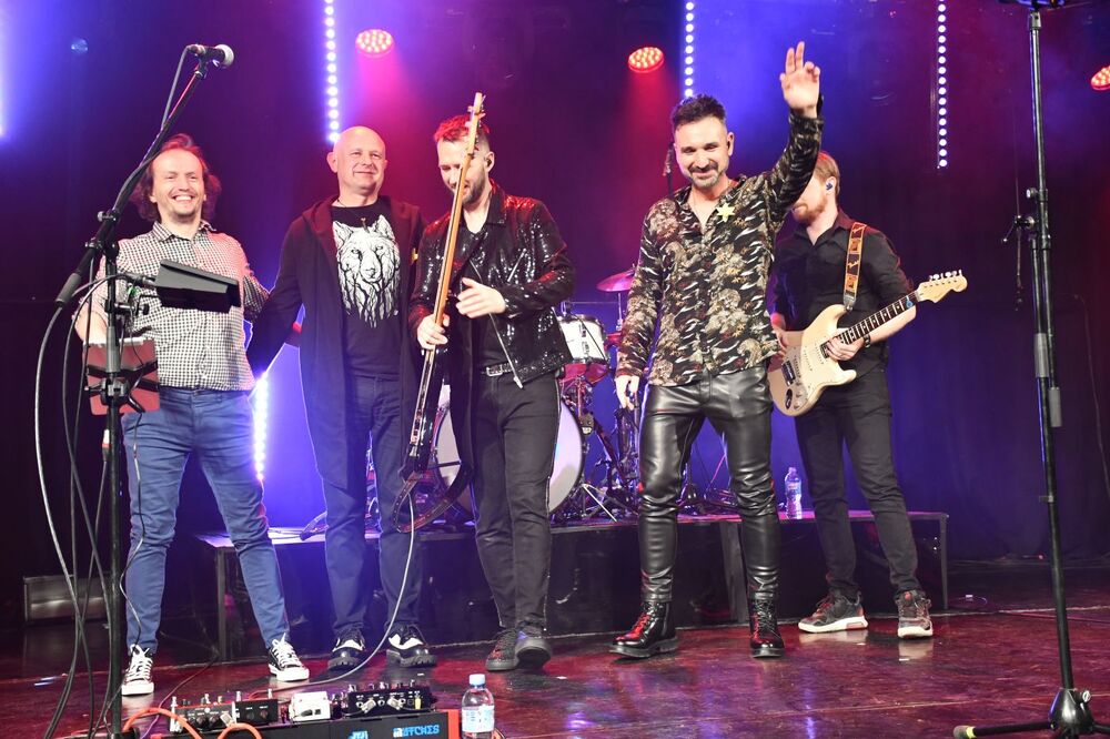 Koncert Mateusza Ziółko w 103. rocznicę wyprawy wileńskiej w czasie wojny polsko-bolszewickiej – Wilno, 19 kwietnia 2022. Fot. Paweł Błażewicz (IPN)