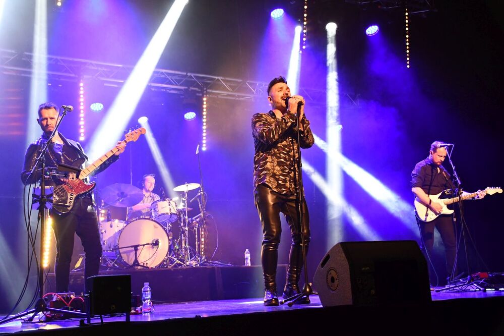 Koncert Mateusza Ziółko w 103. rocznicę wyprawy wileńskiej w czasie wojny polsko-bolszewickiej – Wilno, 19 kwietnia 2022. Fot. Paweł Błażewicz (IPN)