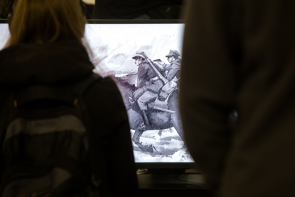 „Gra Szyfrów” na PAX East – Boston, 21 kwietnia 2022. Fot. Sławek Kasper (IPN)