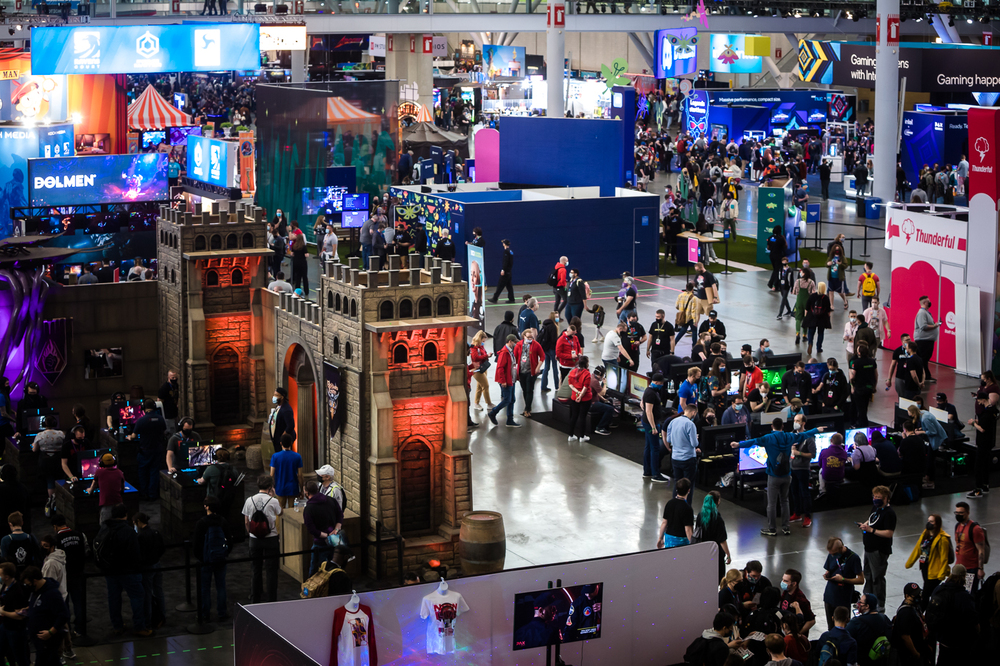 „Gra Szyfrów” na PAX East – Boston, 21 kwietnia 2022. Fot. Sławek Kasper (IPN)