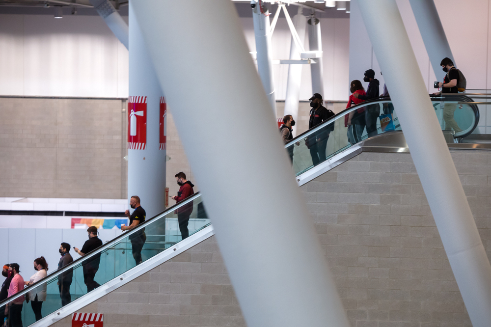 „Gra Szyfrów” na PAX East – Boston, 21 kwietnia 2022. Fot. Sławek Kasper (IPN)