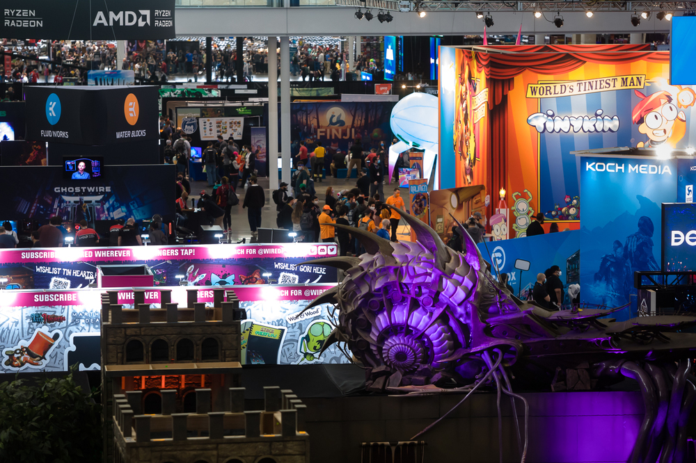 „Gra Szyfrów” na PAX East – Boston, 21 kwietnia 2022. Fot. Sławek Kasper (IPN)