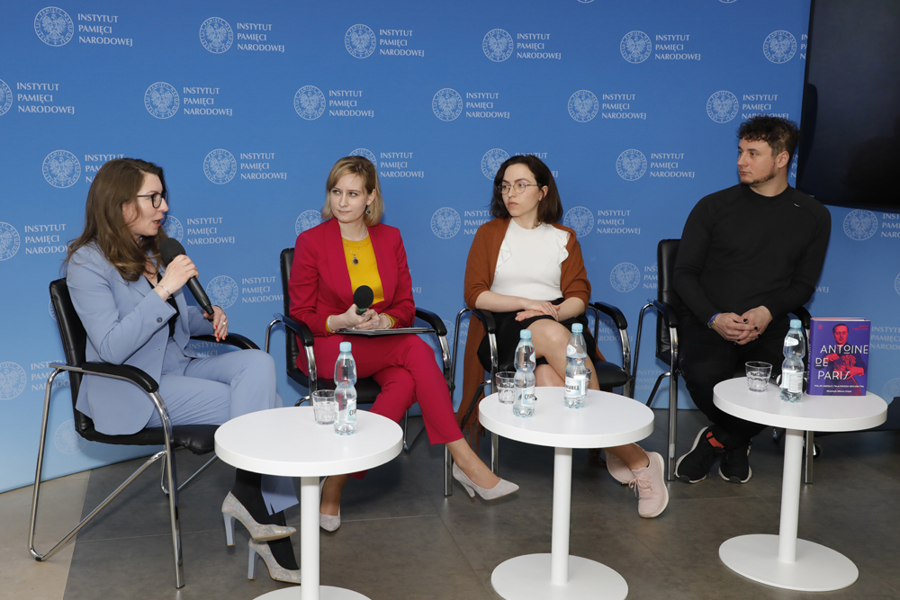 „Antoni Cierplikowski, Helena Rubinstein i polski wkład w piękno” z cyklu „Jak Polacy tworzyli naukę” – 24 kwietnia 2022. Fot. Piotr Życieński (IPN)