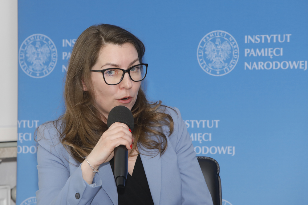 „Antoni Cierplikowski, Helena Rubinstein i polski wkład w piękno” z cyklu „Jak Polacy tworzyli naukę” – 24 kwietnia 2022. Fot. Piotr Życieński (IPN)