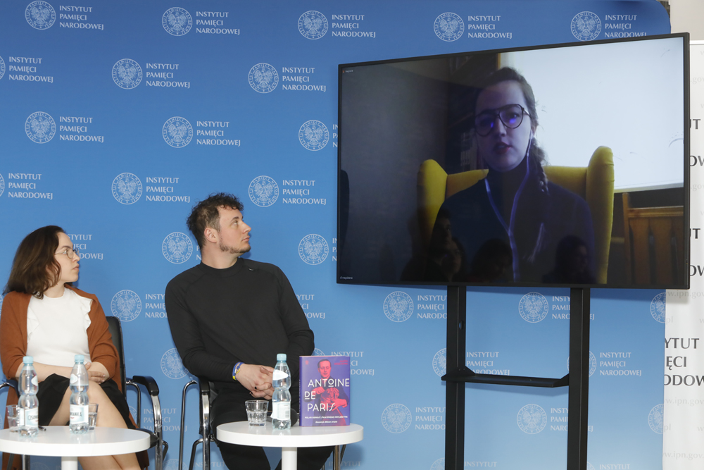 „Antoni Cierplikowski, Helena Rubinstein i polski wkład w piękno” z cyklu „Jak Polacy tworzyli naukę” – 24 kwietnia 2022. Fot. Piotr Życieński (IPN)