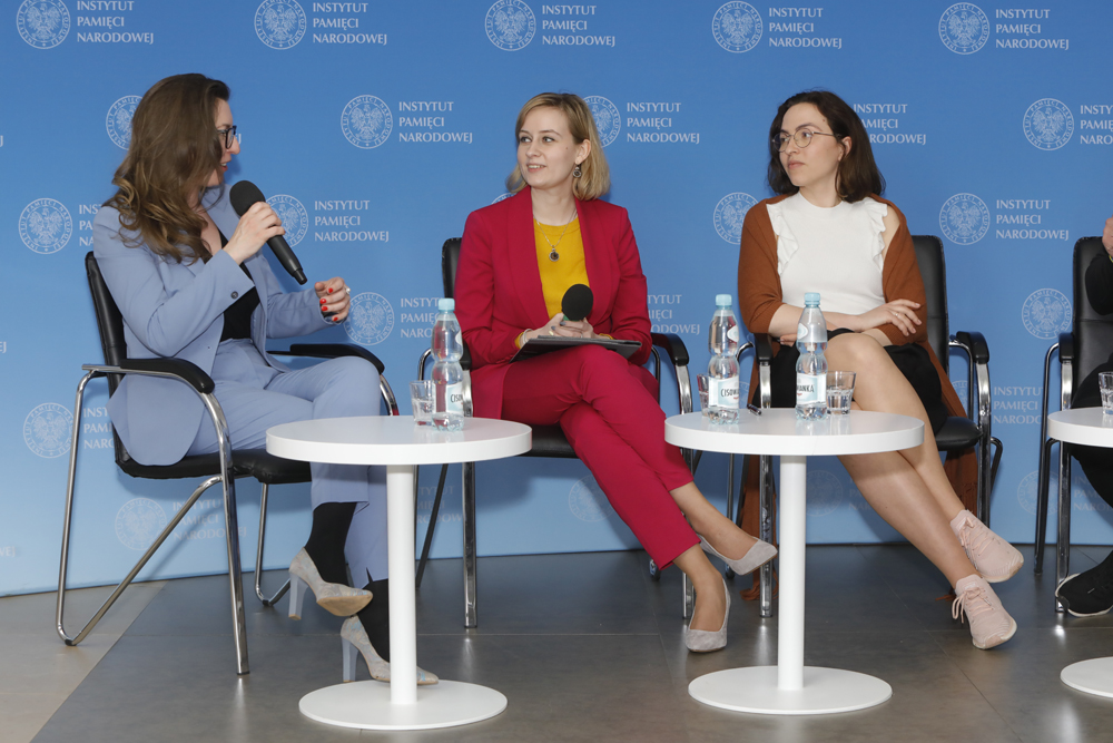 „Antoni Cierplikowski, Helena Rubinstein i polski wkład w piękno” z cyklu „Jak Polacy tworzyli naukę” – 24 kwietnia 2022. Fot. Piotr Życieński (IPN)