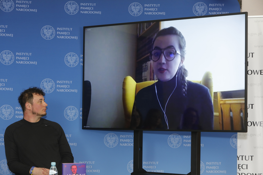 „Antoni Cierplikowski, Helena Rubinstein i polski wkład w piękno” z cyklu „Jak Polacy tworzyli naukę” – 24 kwietnia 2022. Fot. Piotr Życieński (IPN)