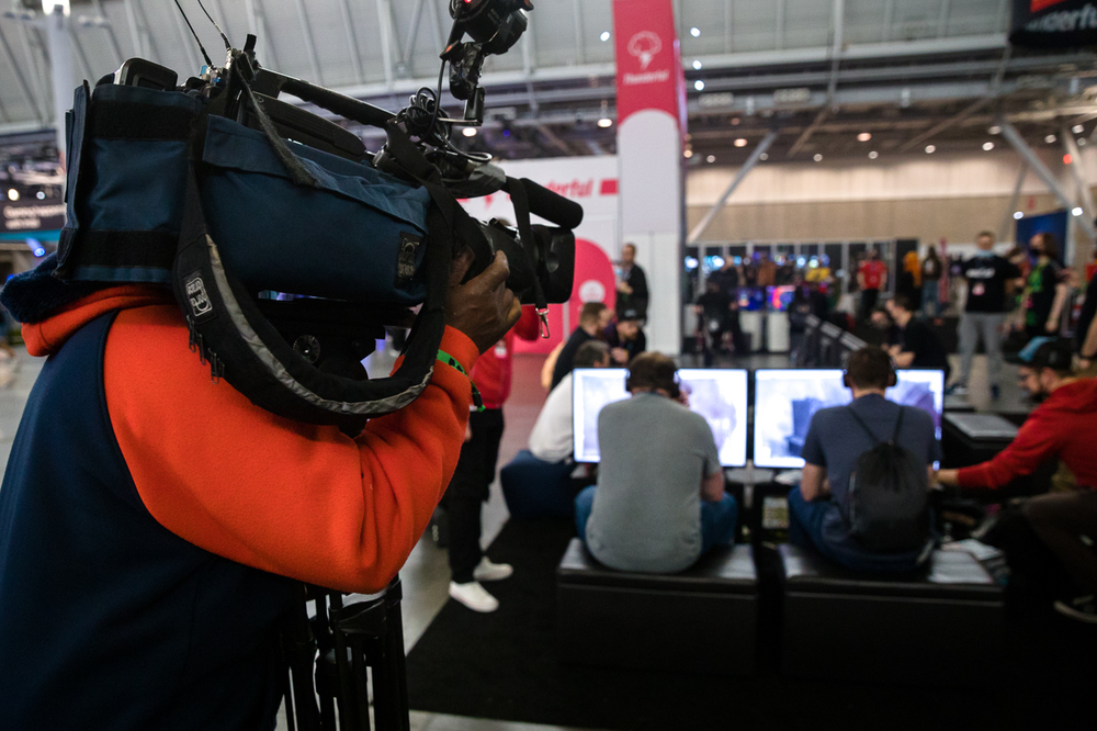 „Gra Szyfrów” na PAX East – Boston, 22 kwietnia 2022. Fot. Sławek Kasper (IPN)