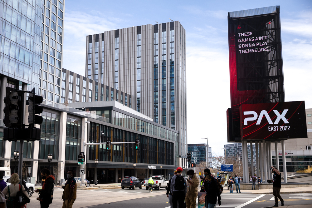 „Gra Szyfrów” na PAX East – Boston, 22 kwietnia 2022. Fot. Sławek Kasper (IPN)