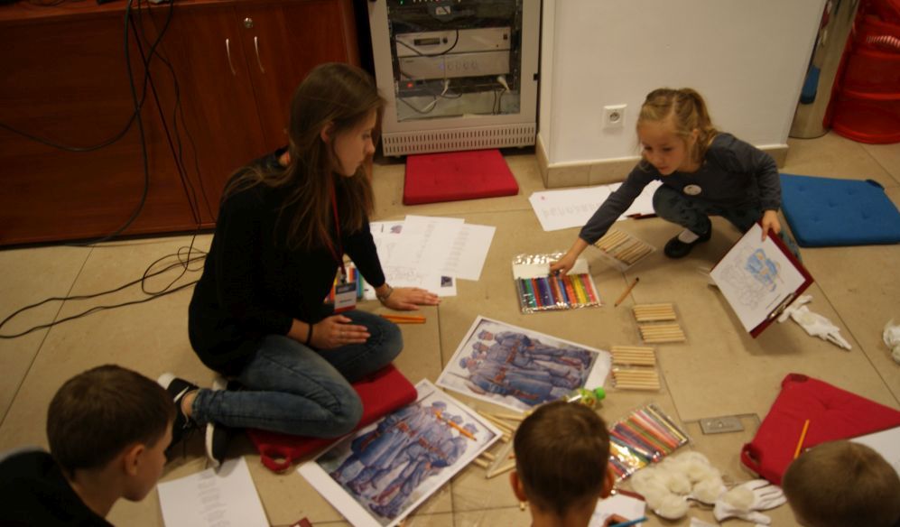 Zajęcia dla dzieci z cyklu „Rodzinna Sobota”