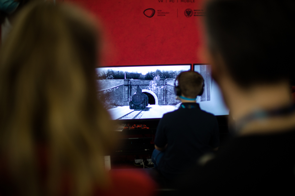 „Gra Szyfrów” na PAX East – Boston, 22 kwietnia 2022. Fot. Sławek Kasper (IPN)