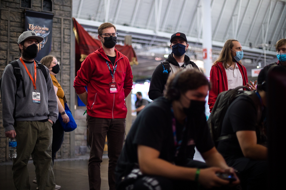 „Gra Szyfrów” na PAX East – Boston, 22 kwietnia 2022. Fot. Sławek Kasper (IPN)