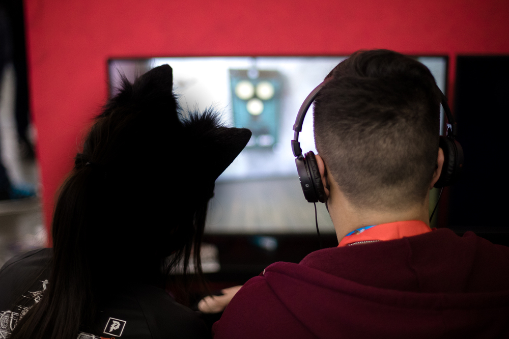 „Gra Szyfrów” na PAX East – Boston, 22 kwietnia 2022. Fot. Sławek Kasper (IPN)