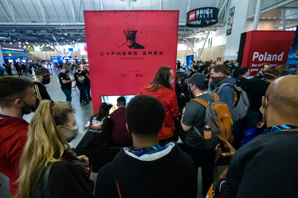 „Gra Szyfrów” na PAX East – Boston, 22 kwietnia 2022. Fot. Sławek Kasper (IPN)