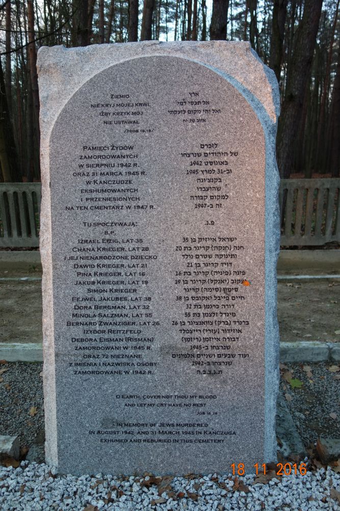 Hołd dla ofiar spoczywających na cmentarzu w Jagielle-Niechciałkach