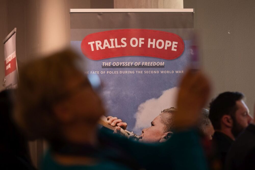 Otwarcie wystawy IPN „Szlaki Nadziei” w Pretorii (RPA) – 26 kwietnia 2022. Fot. Mikołaj Bujak (IPN)