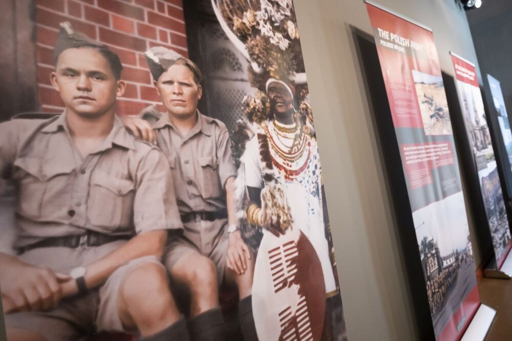 Otwarcie wystawy IPN „Szlaki Nadziei” w Pretorii (RPA) – 26 kwietnia 2022. Fot. Mikołaj Bujak (IPN)