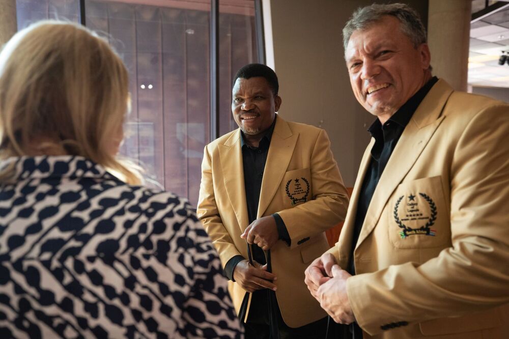 Otwarcie wystawy IPN „Szlaki Nadziei” w Pretorii (RPA) – 26 kwietnia 2022. Fot. Mikołaj Bujak (IPN)