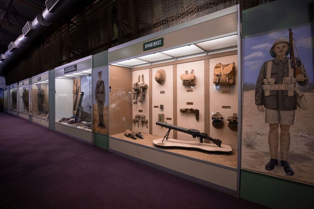 Narodowe Muzeum Historii Wojskowości RPA – Johannesburg, 27 kwietnia 2022. Fot. Mikołaj Bujak (IPN)