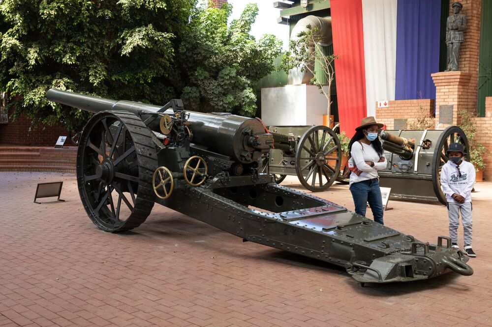 Narodowe Muzeum Historii Wojskowości RPA – Johannesburg, 27 kwietnia 2022. Fot. Mikołaj Bujak (IPN)