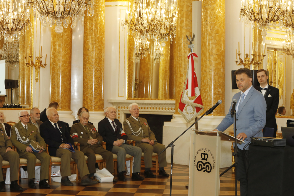 Uroczysta gala Światowego Związku Żołnierzy Armii Krajowej z okazji 80. rocznicy przemianowania ZWZ w AK – 26 kwietnia 2022. Fot. Piotr Życieński (IPN)