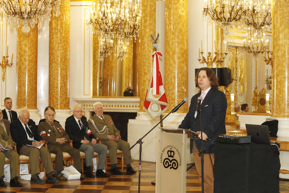 Uroczysta gala Światowego Związku Żołnierzy Armii Krajowej z okazji 80. rocznicy przemianowania ZWZ w AK – 26 kwietnia 2022. Fot. Piotr Życieński (IPN)