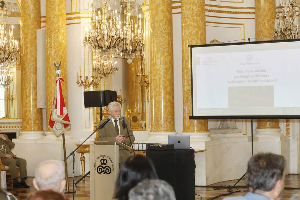 Uroczysta gala Światowego Związku Żołnierzy Armii Krajowej z okazji 80. rocznicy przemianowania ZWZ w AK – 26 kwietnia 2022. Fot. Piotr Życieński (IPN)