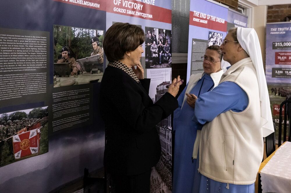 Spotkanie z Polonią i przedstawicielami Związku Sybiraków – Johannesburg, 28 kwietnia 2022. Fot. Mikołaj Bujak (IPN)