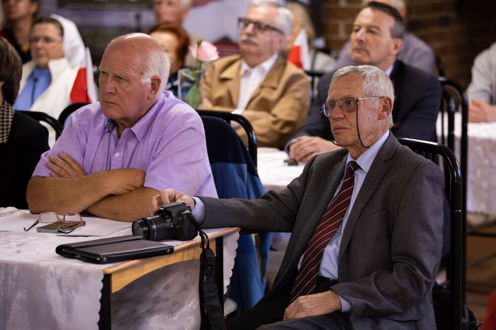 Spotkanie z Polonią i przedstawicielami Związku Sybiraków – Johannesburg, 28 kwietnia 2022. Fot. Mikołaj Bujak (IPN)