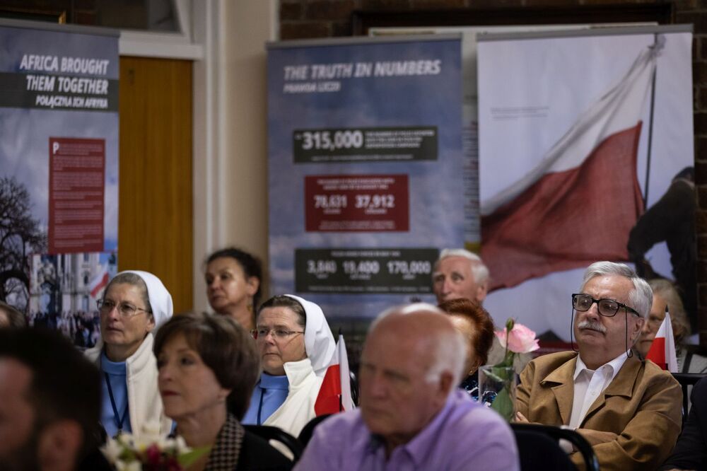 Spotkanie z Polonią i przedstawicielami Związku Sybiraków – Johannesburg, 28 kwietnia 2022. Fot. Mikołaj Bujak (IPN)