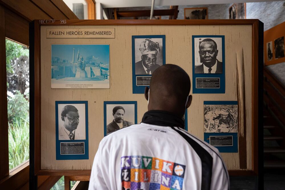 Przedstawiciele IPN z wizytą w archiwum w Harare (Zimbabwe) – 29 kwietnia 2022. Fot. Mikołaj Bujak (IPN)