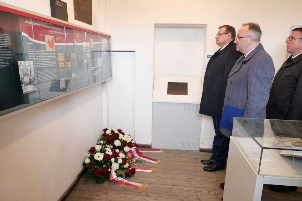 Miejsce Pamięci i Muzeum Sachsenhausen – 1 maja 2022. Fot. Joanna Sulej-Piskorz (IPN)