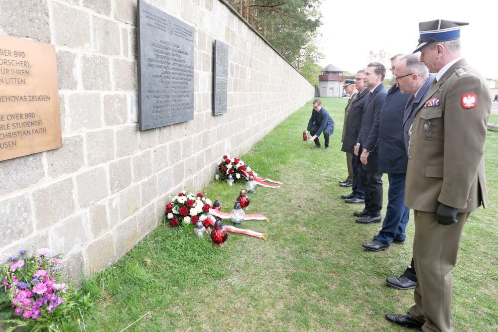 Miejsce Pamięci i Muzeum Sachsenhausen – 1 maja 2022. Fot. Joanna Sulej-Piskorz (IPN)